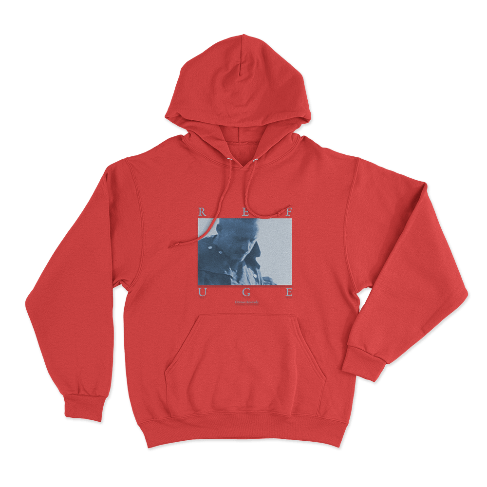 Refuge Unisex Hoodie Red Refuge Unisex Hoodie Red