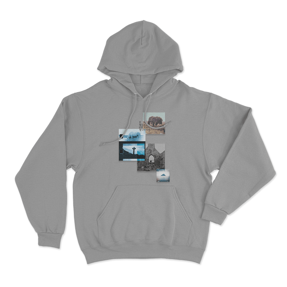 The Weight Of The Woods Collage Unisex Hoodie Grey The Weight Of The Woods Collage Unisex Hoodie Grey