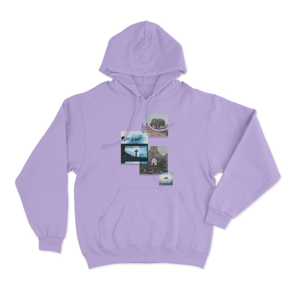 The Weight Of The Woods Collage Unisex Hoodie Purple The Weight Of The Woods Collage Unisex Hoodie Purple