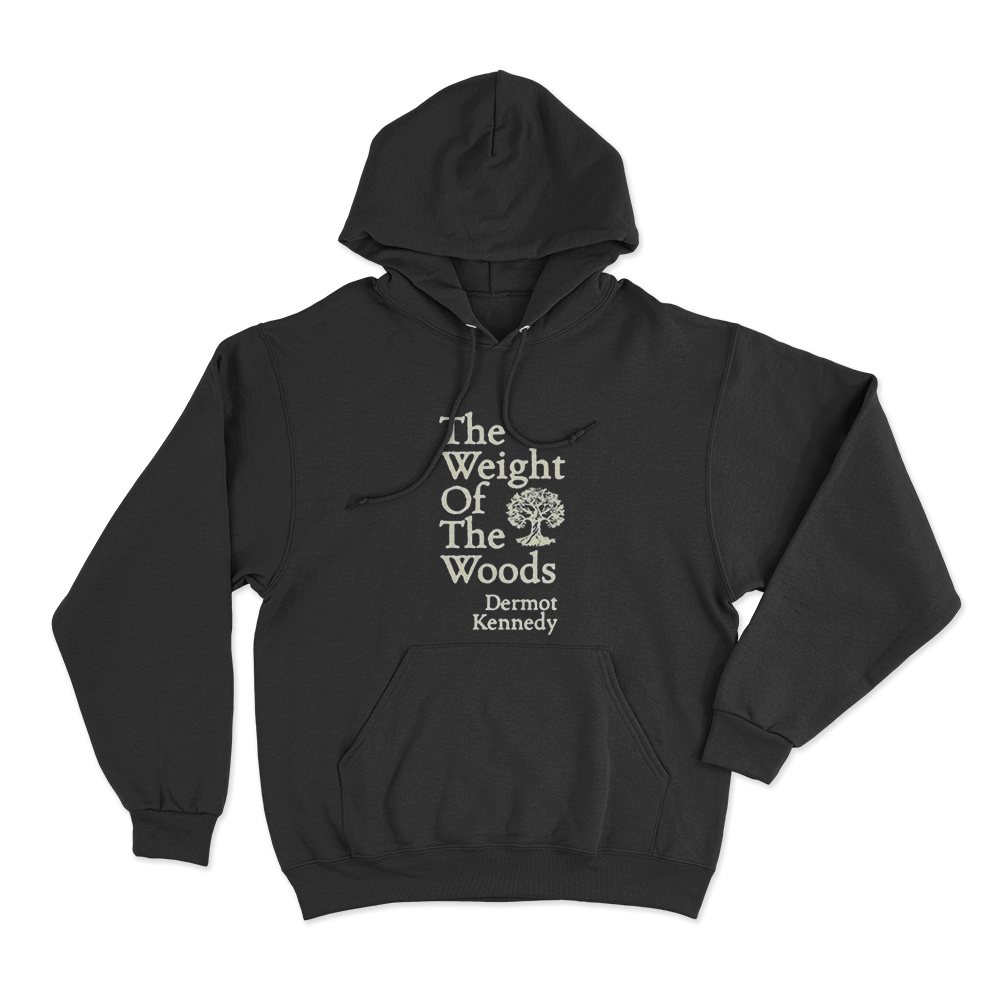 The Weight Of The Woods Unisex Hoodie Black The Weight Of The Woods Unisex Hoodie Black