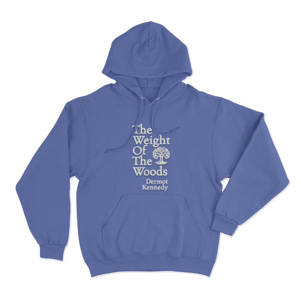 The Weight Of The Woods Unisex Hoodie Blue The Weight Of The Woods Unisex Hoodie Blue