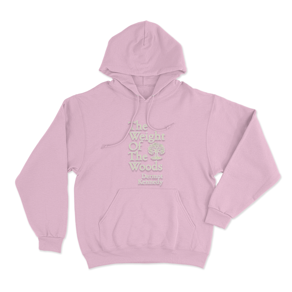 The Weight Of The Woods Unisex Hoodie Pink The Weight Of The Woods Unisex Hoodie Pink
