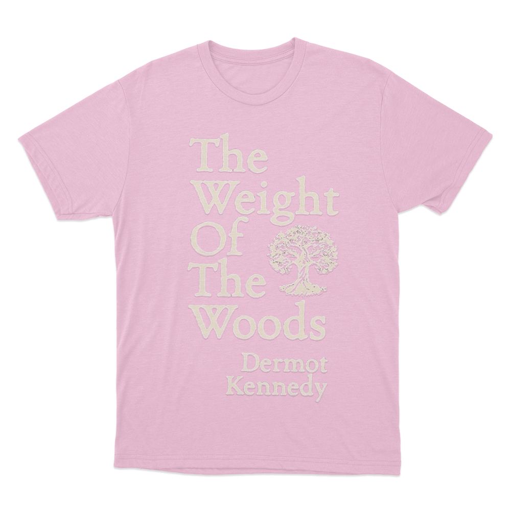 The Weight Of The Woods Unisex T Shirt Pink The Weight Of The Woods Unisex T Shirt Pink