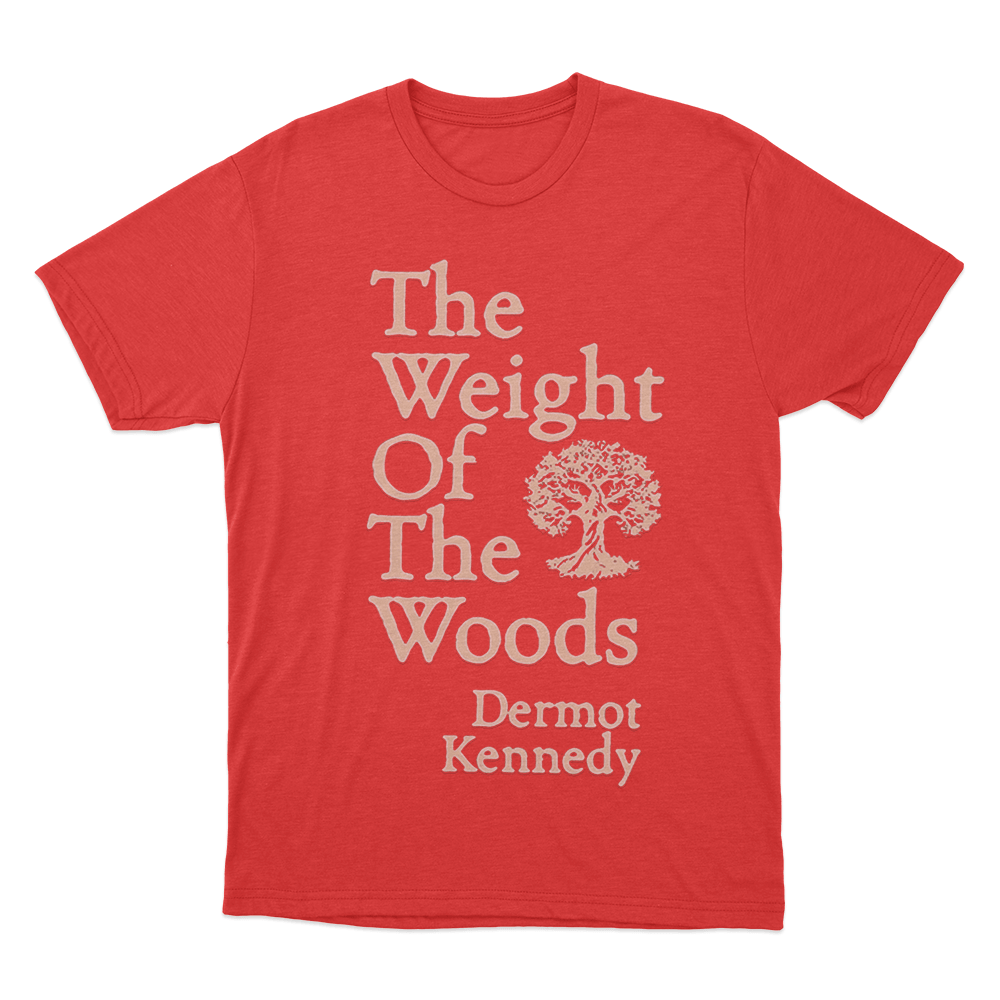 The Weight Of The Woods Unisex T Shirt Red The Weight Of The Woods Unisex T Shirt Red