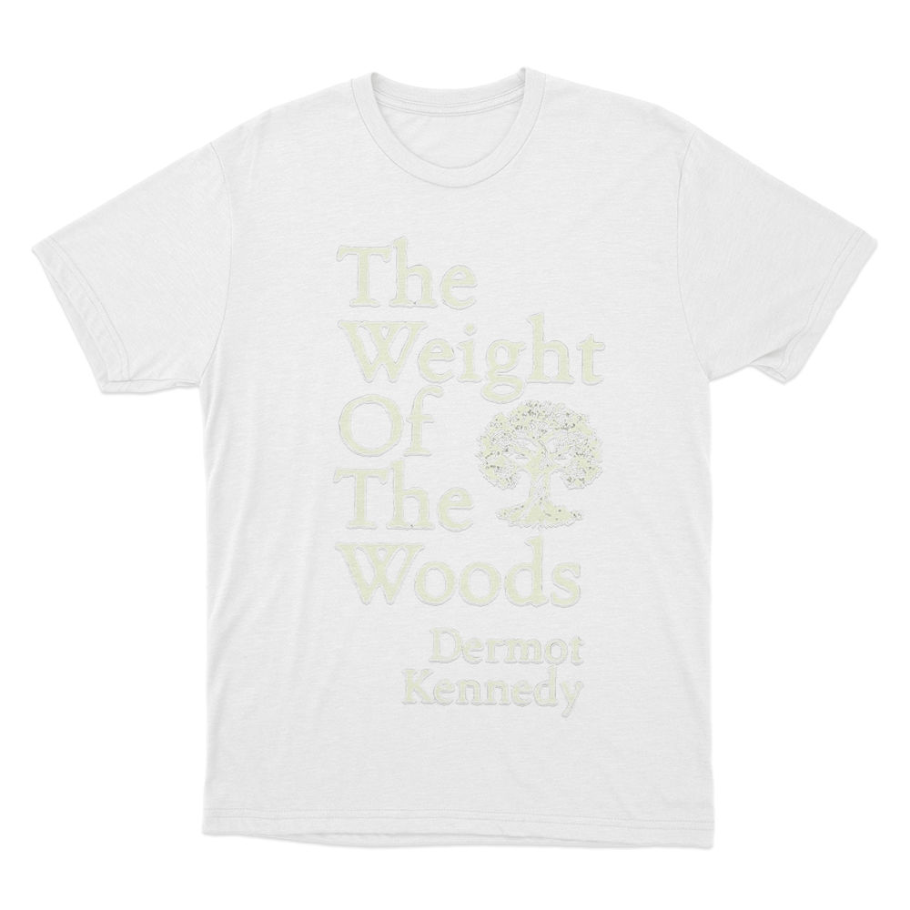 The Weight Of The Woods Unisex T Shirt White The Weight Of The Woods Unisex T Shirt White